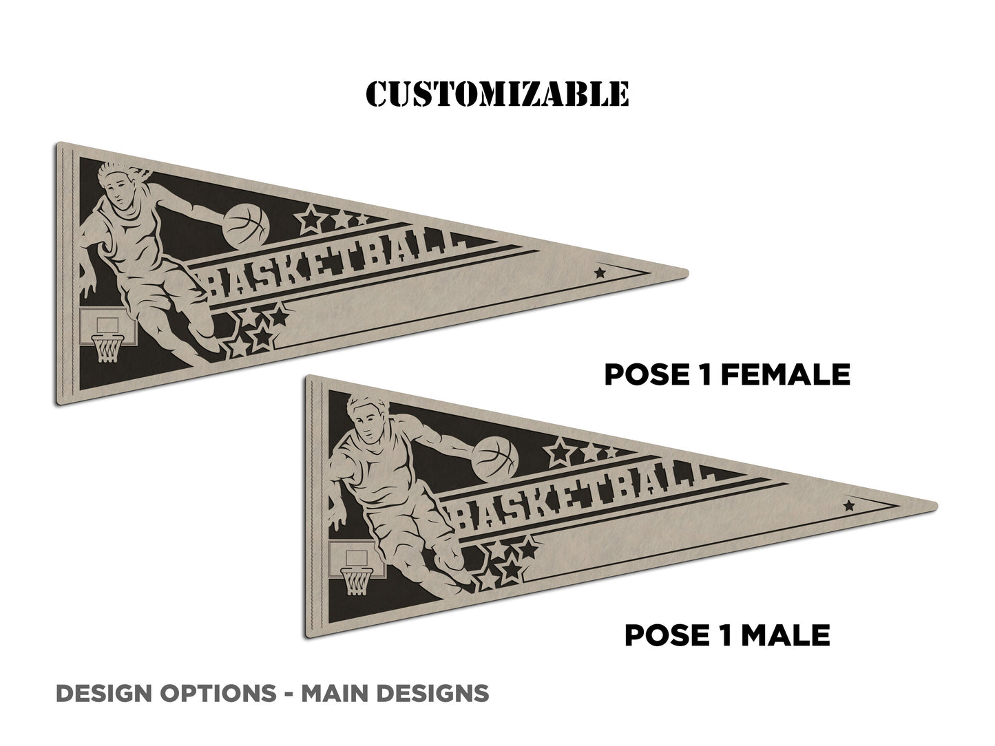 Basketball Pennants