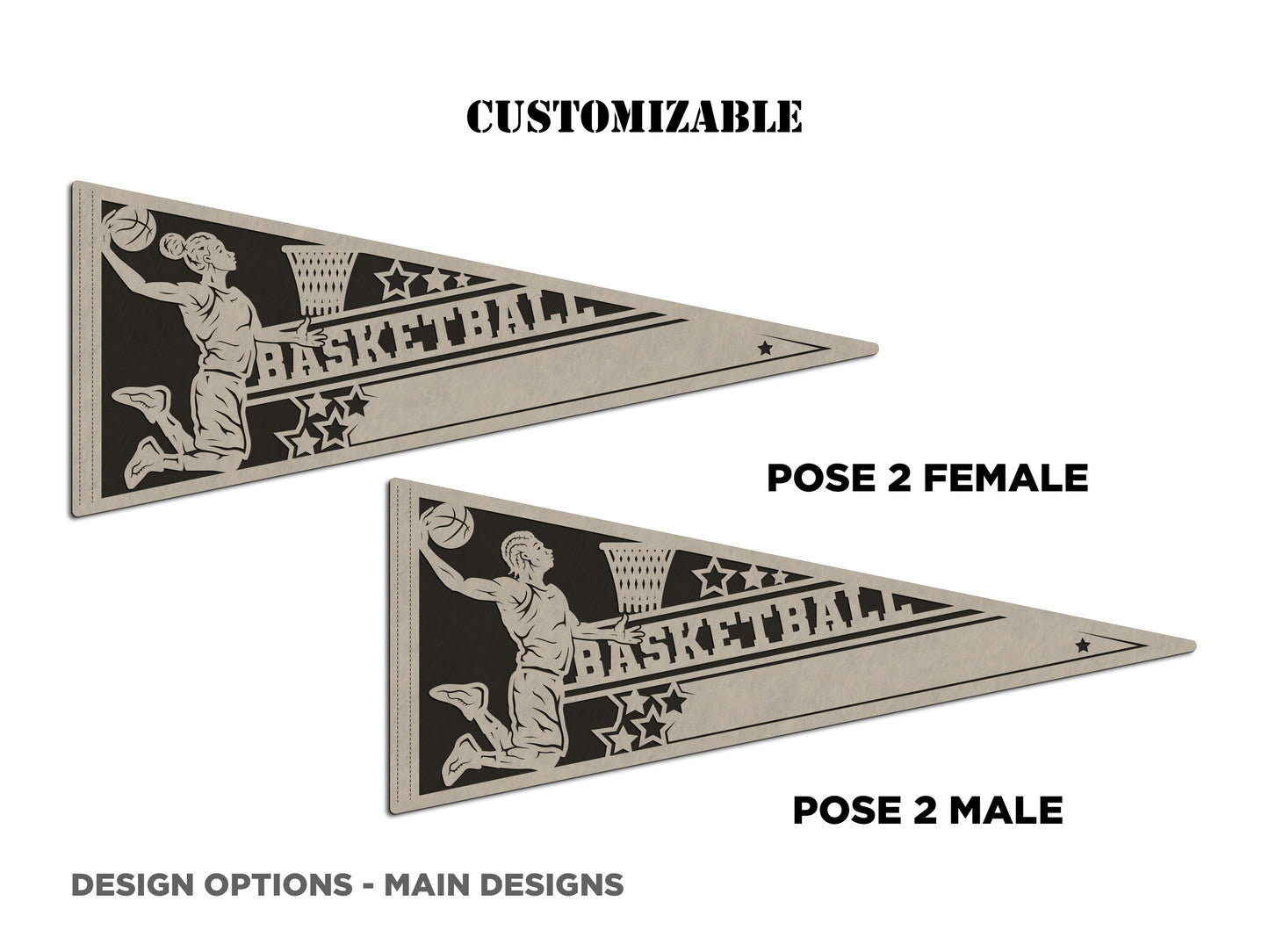 Basketball Pennants