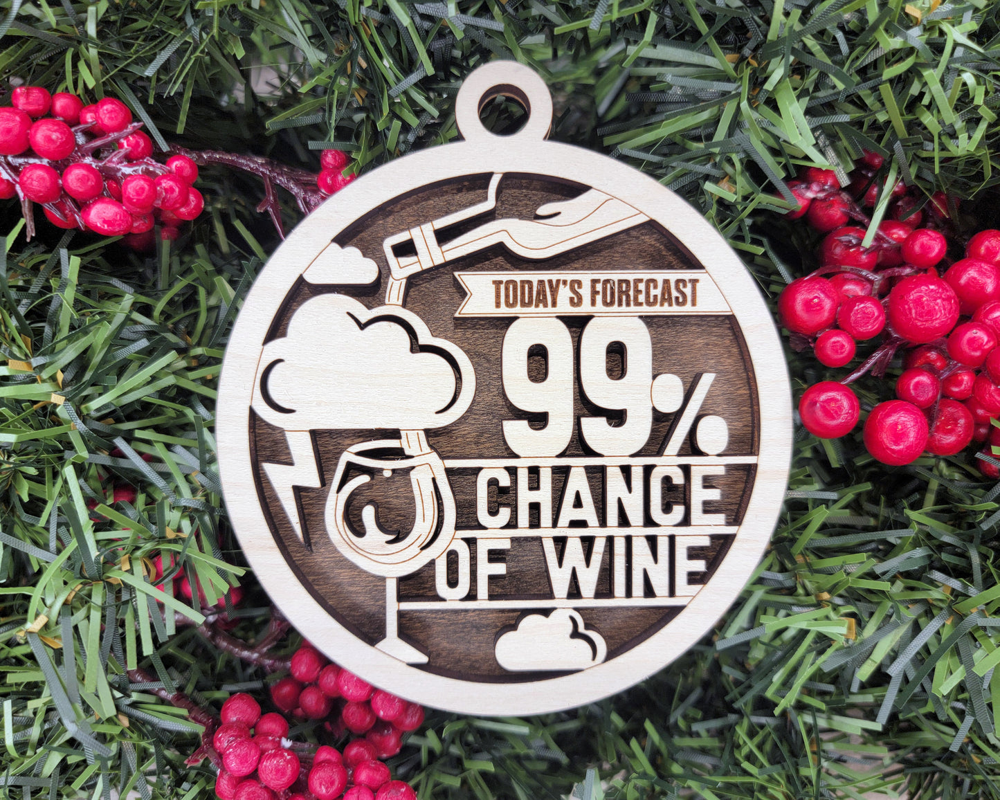 Funny Wine Lover Ornaments