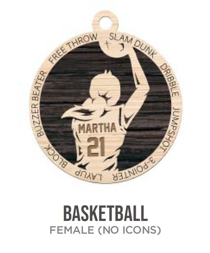 Basketball Ornaments