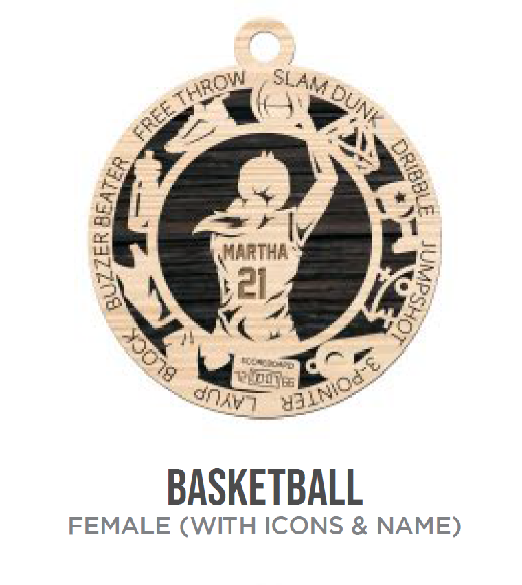 Basketball Ornaments