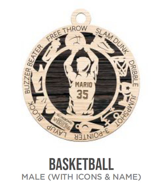 Basketball Ornaments