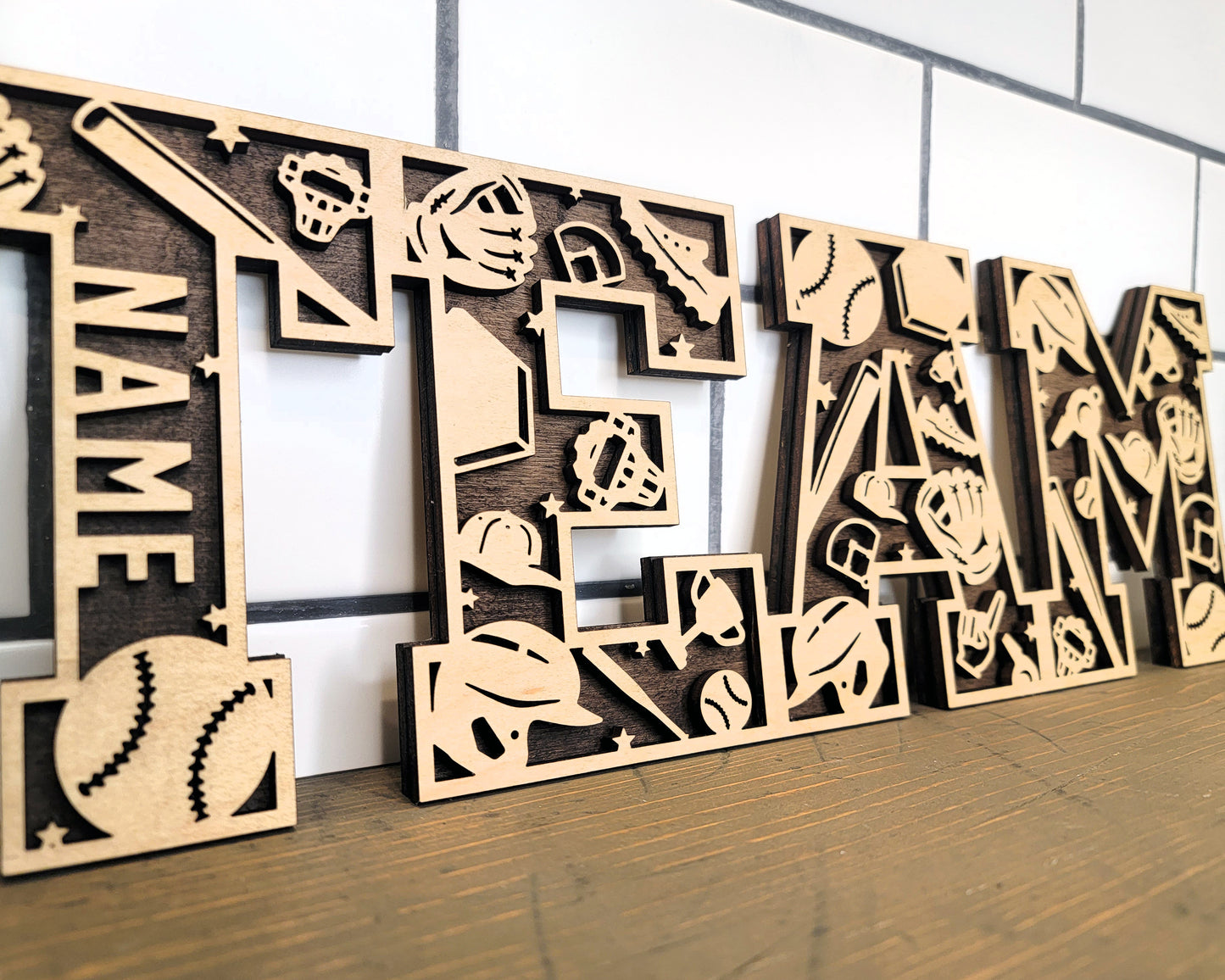 Baseball Numbers and Letters