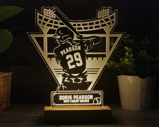 Baseball LED Stand-Up