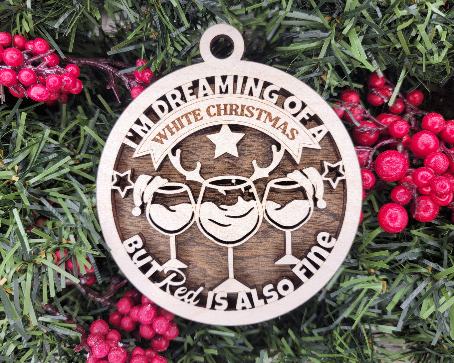 Funny Wine Lover Ornaments