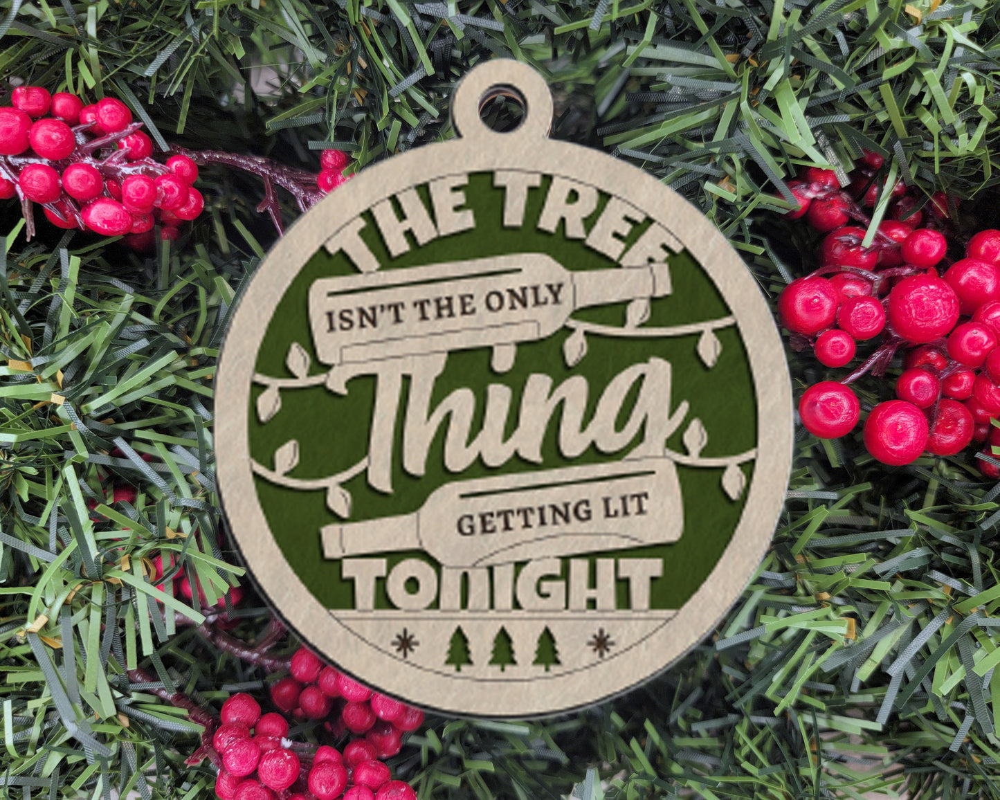 Funny Wine Lover Ornaments