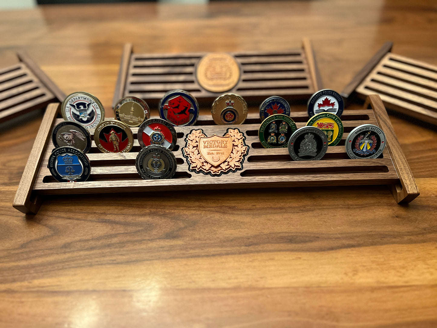 First Responder Desktop Coin Display