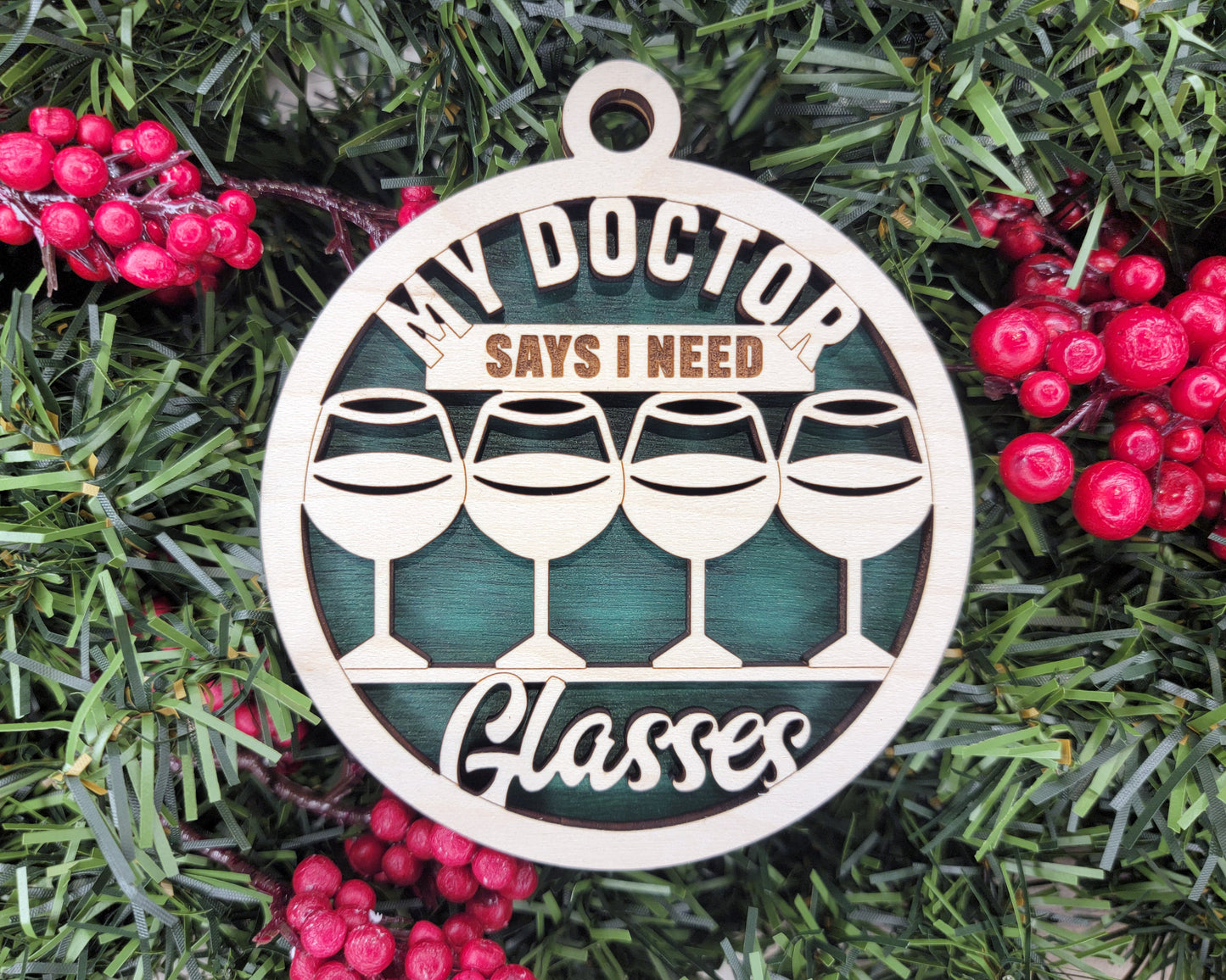 Funny Wine Lover Ornaments