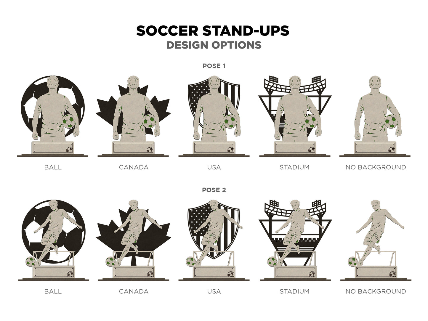 Soccer LED Stand-Up