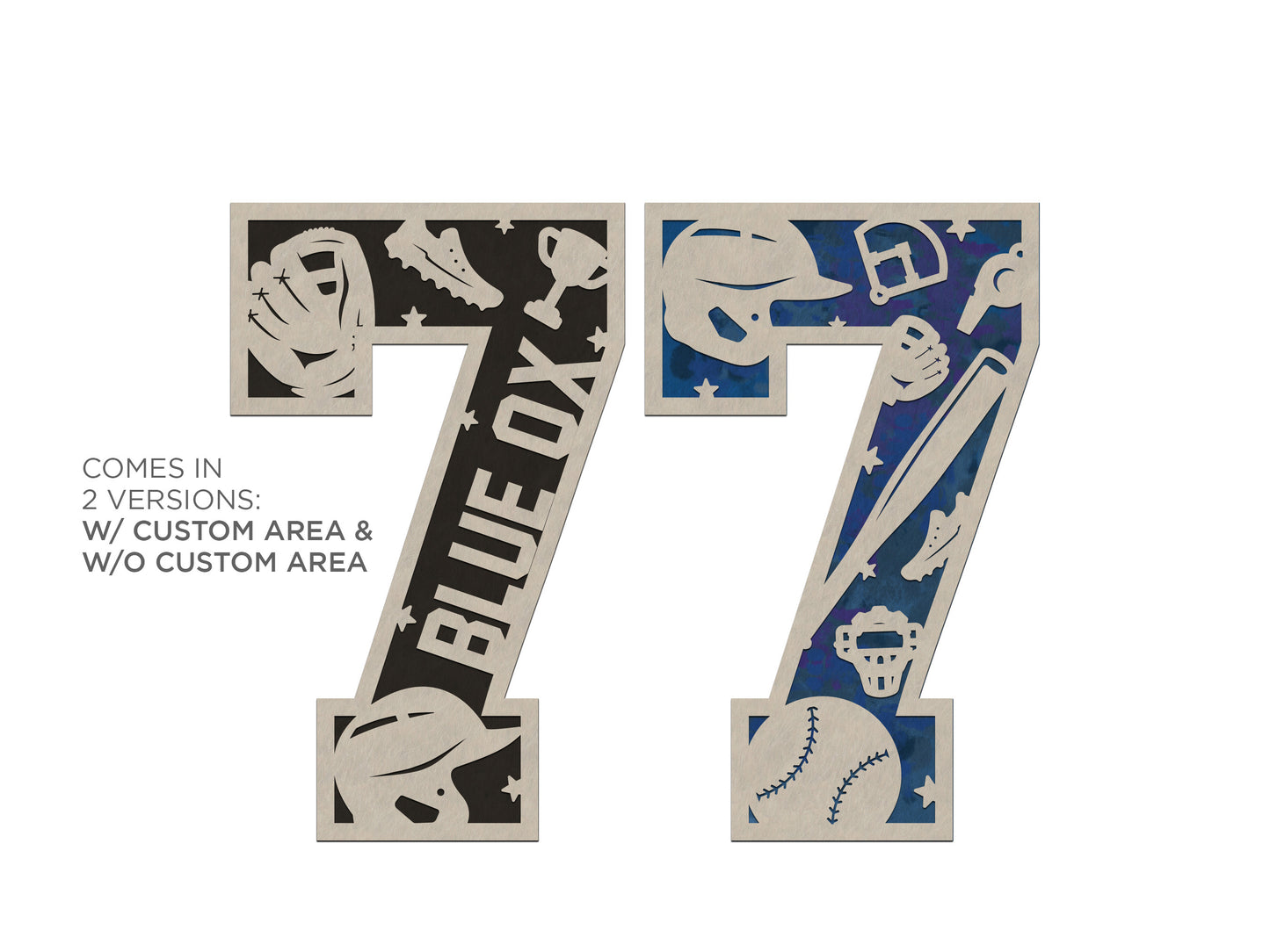 Baseball Numbers and Letters