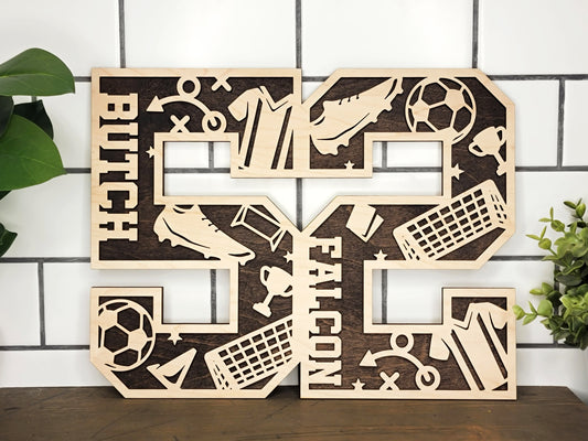 Soccer Numbers and Letters