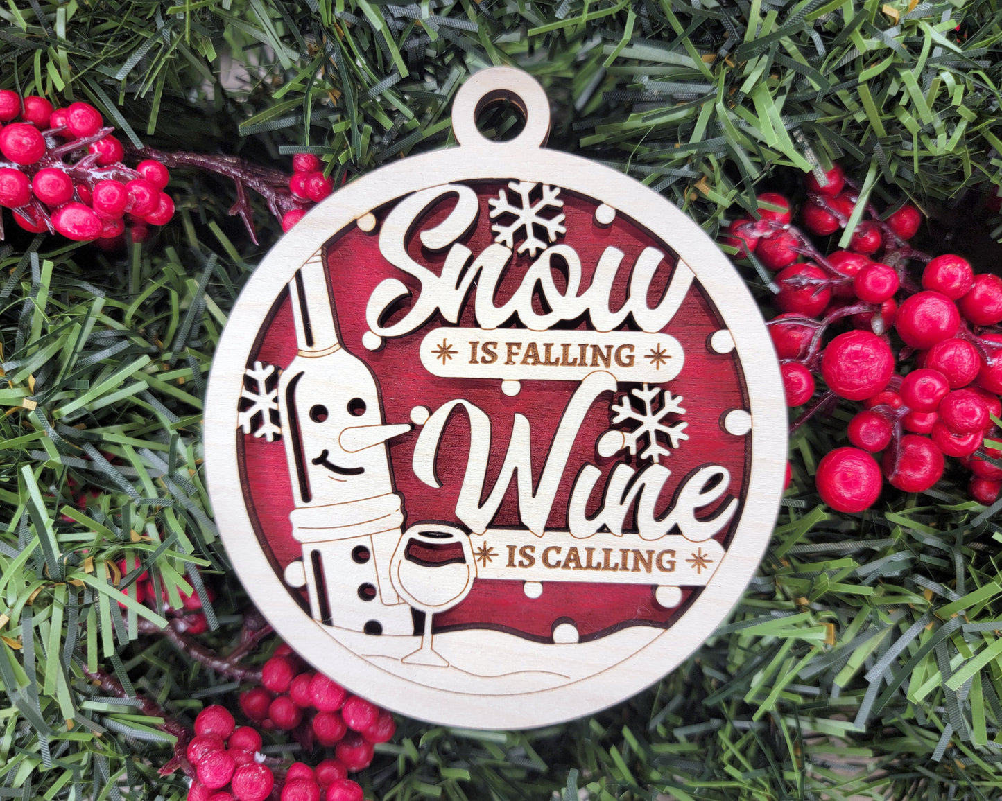 Funny Wine Lover Ornaments