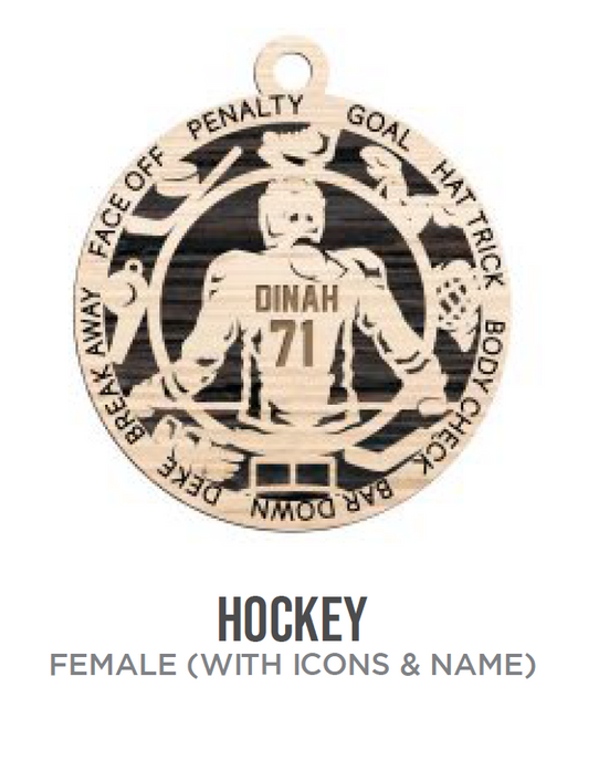 Hockey Ornaments