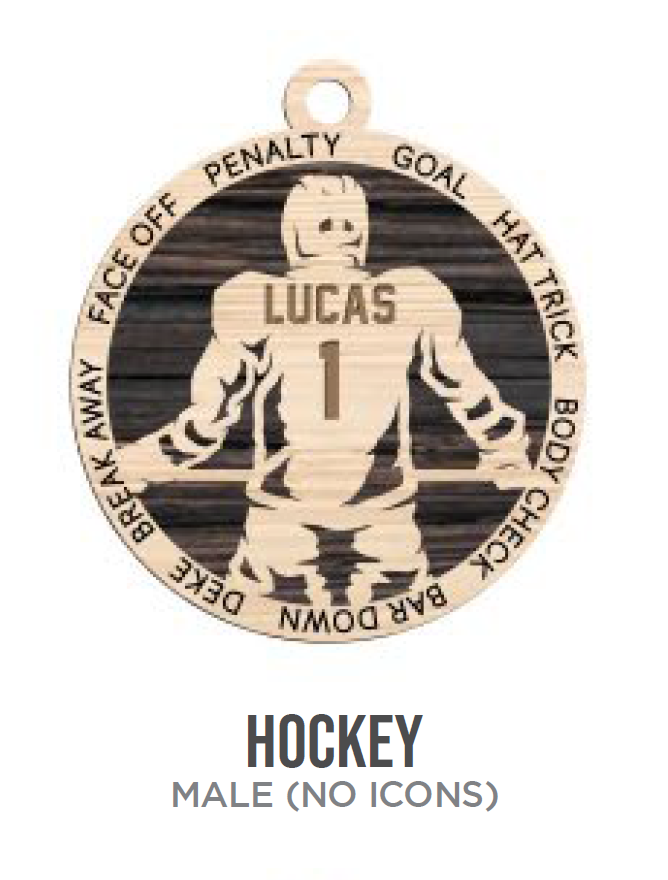 Hockey Ornaments