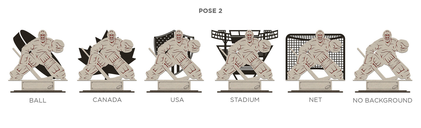 Hockey LED Stand-Up
