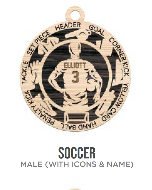 Soccer Ornaments