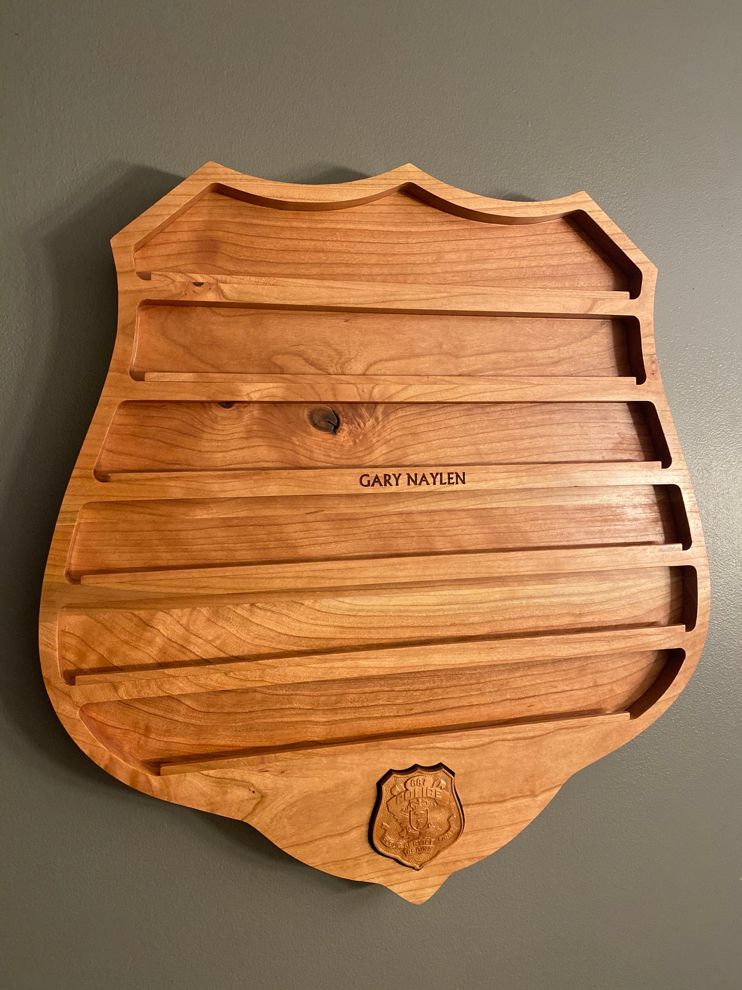 First Responder Challenge Coin Display Case