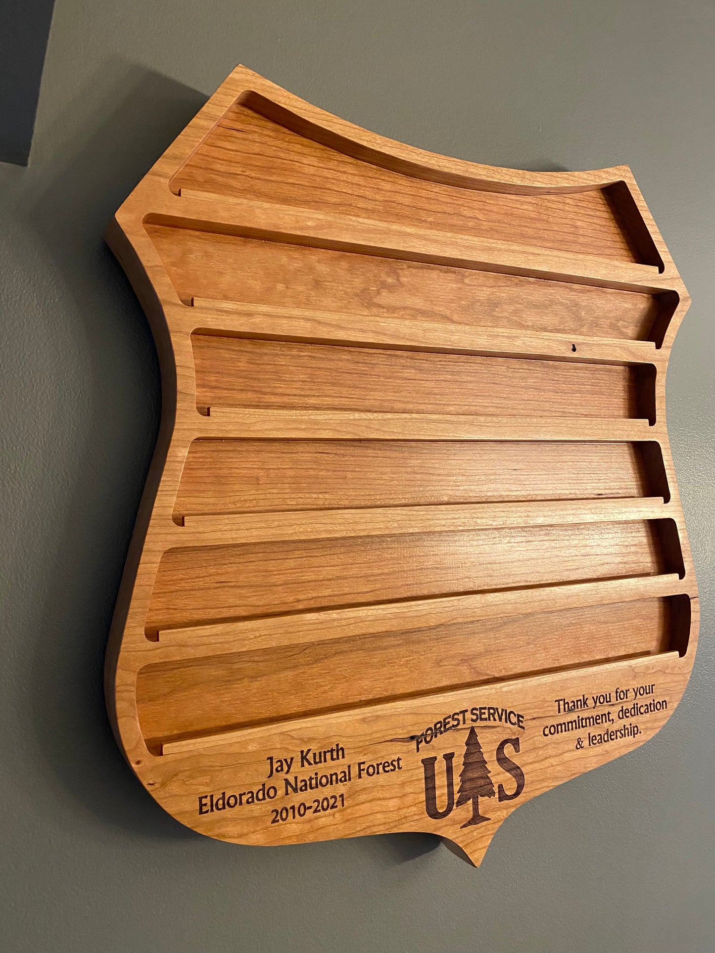 First Responder Challenge Coin Display Case