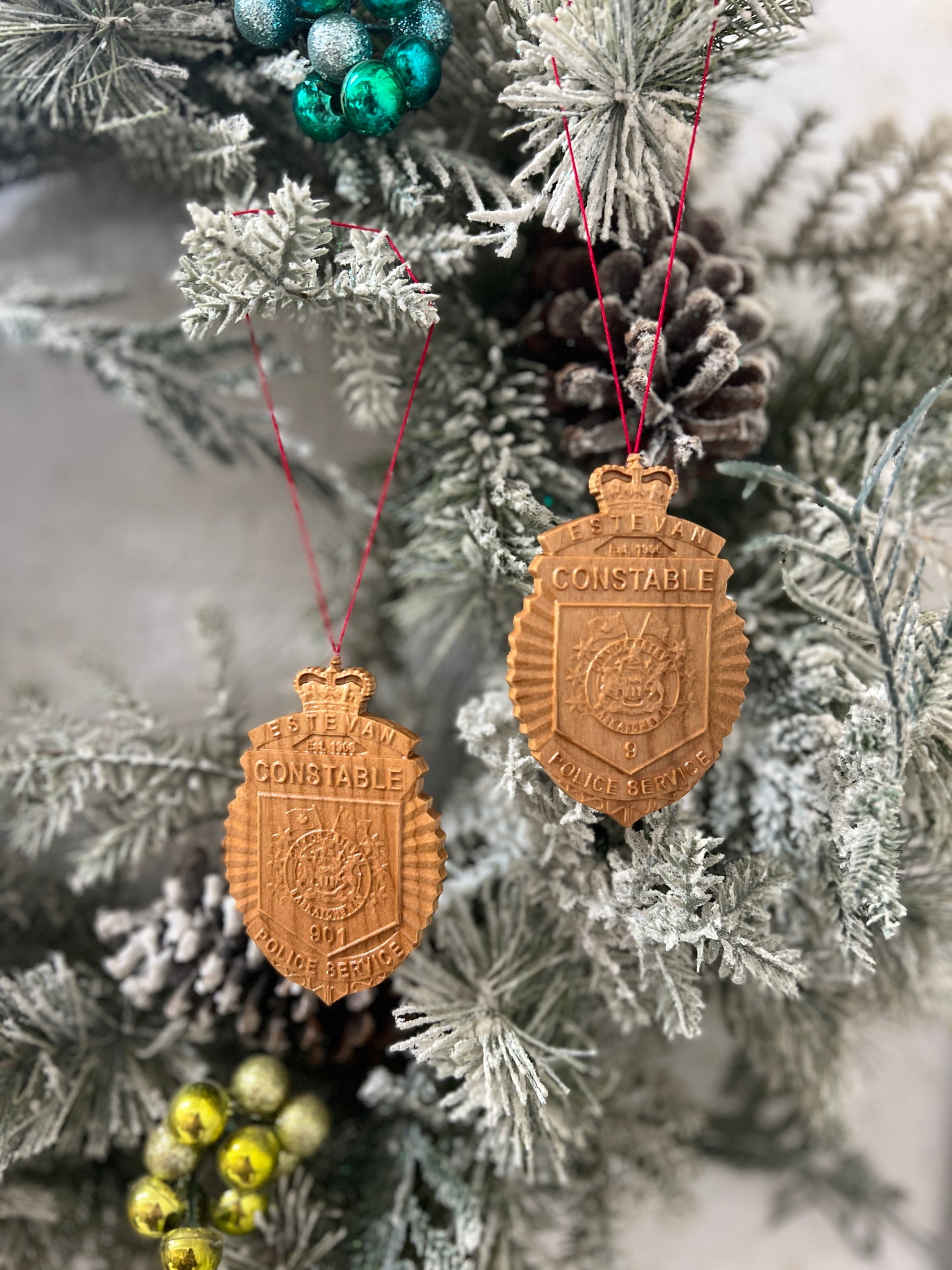 Estevan Police Christmas Ornament