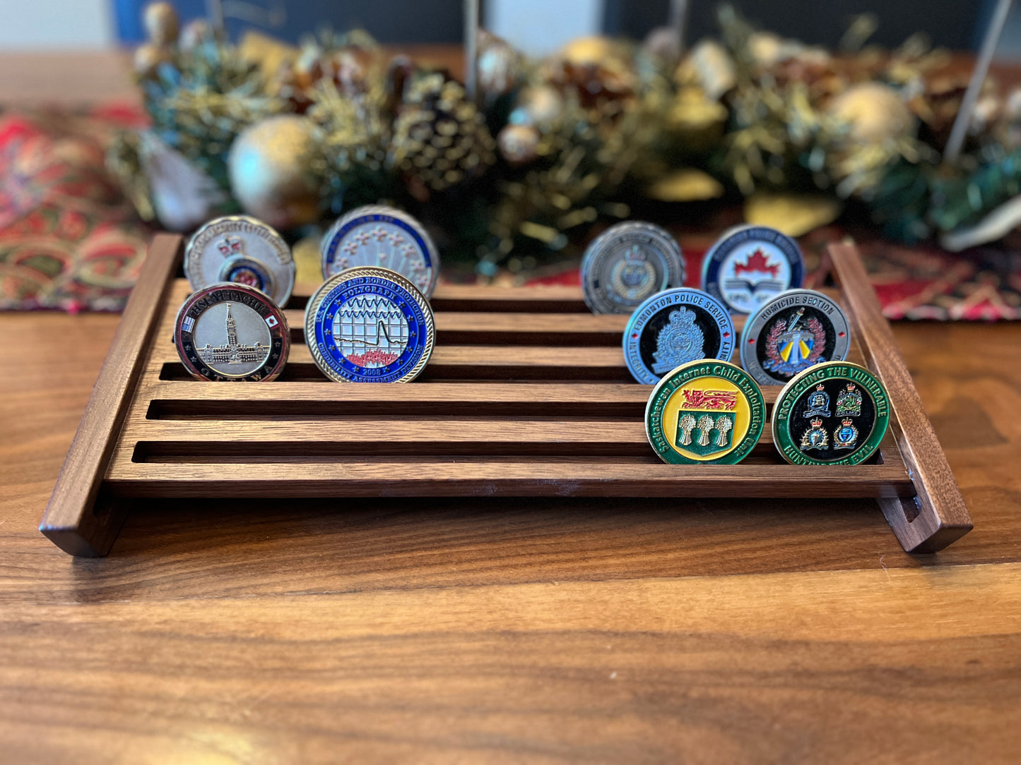 First Responder Desktop Coin Display