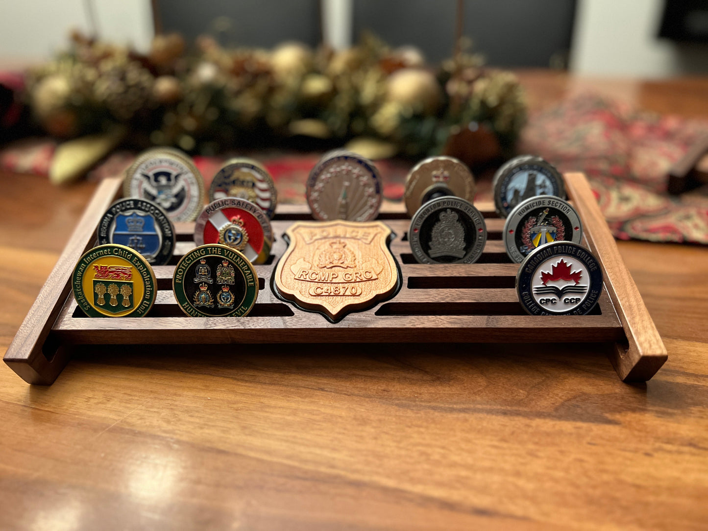 RCMP Desktop Coin Display