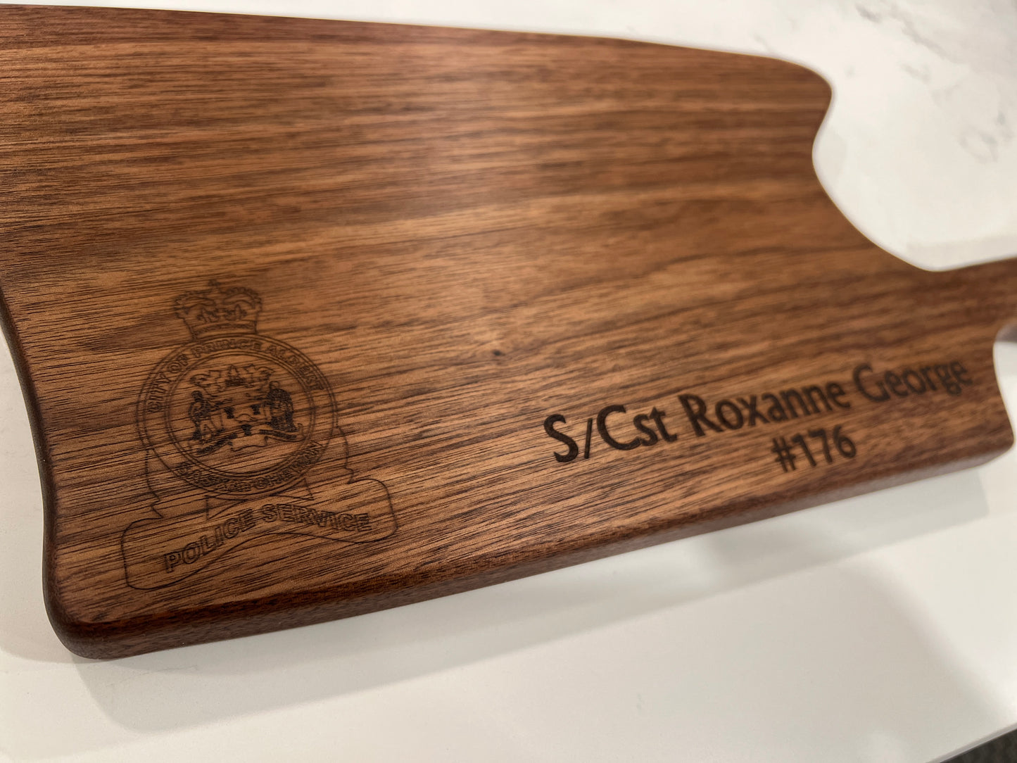 Police Charcuterie/Cutting Board