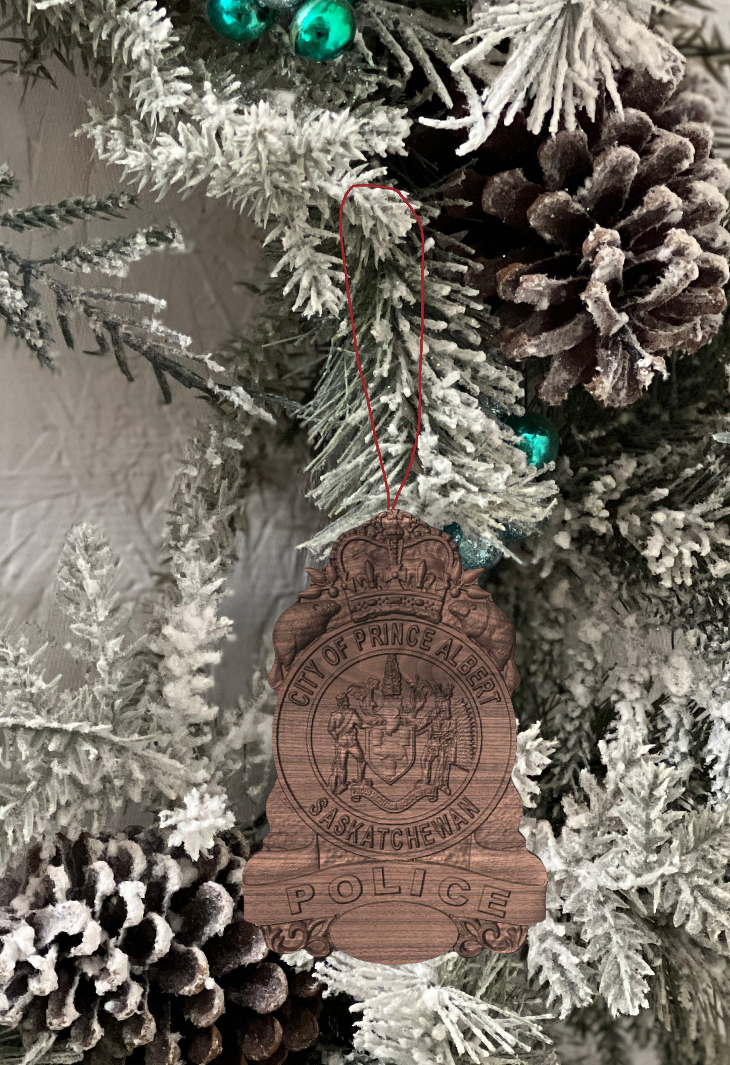 Prince Albert Police Christmas Ornament
