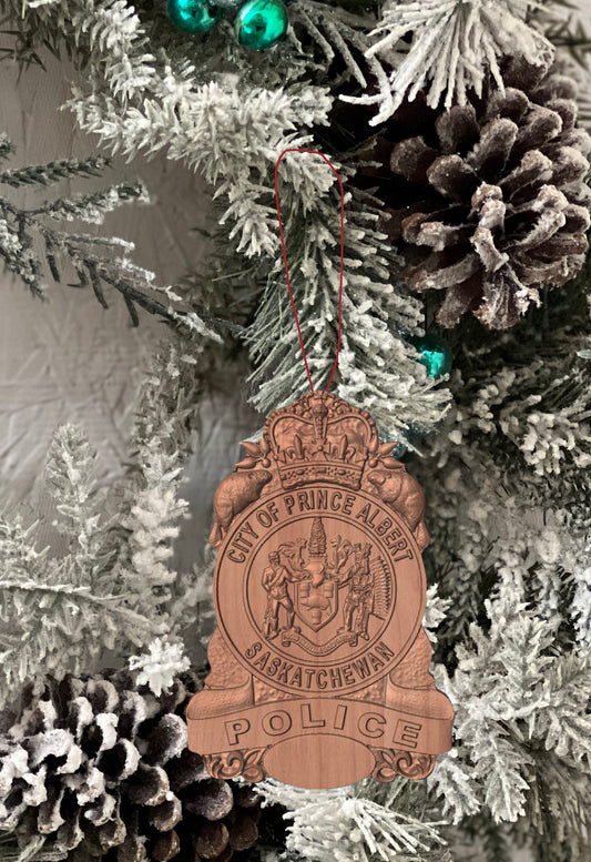 Prince Albert Police Christmas Ornament