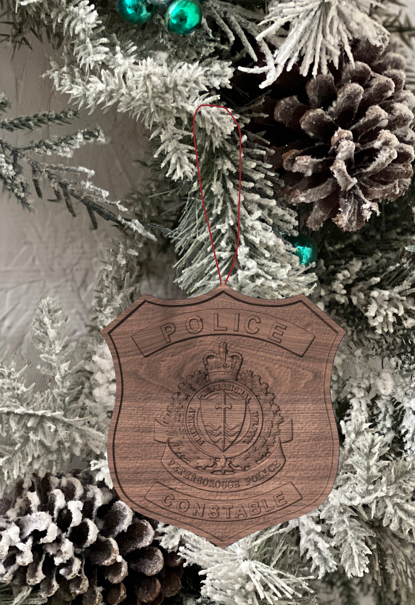 Peterborough Police Christmas Ornament
