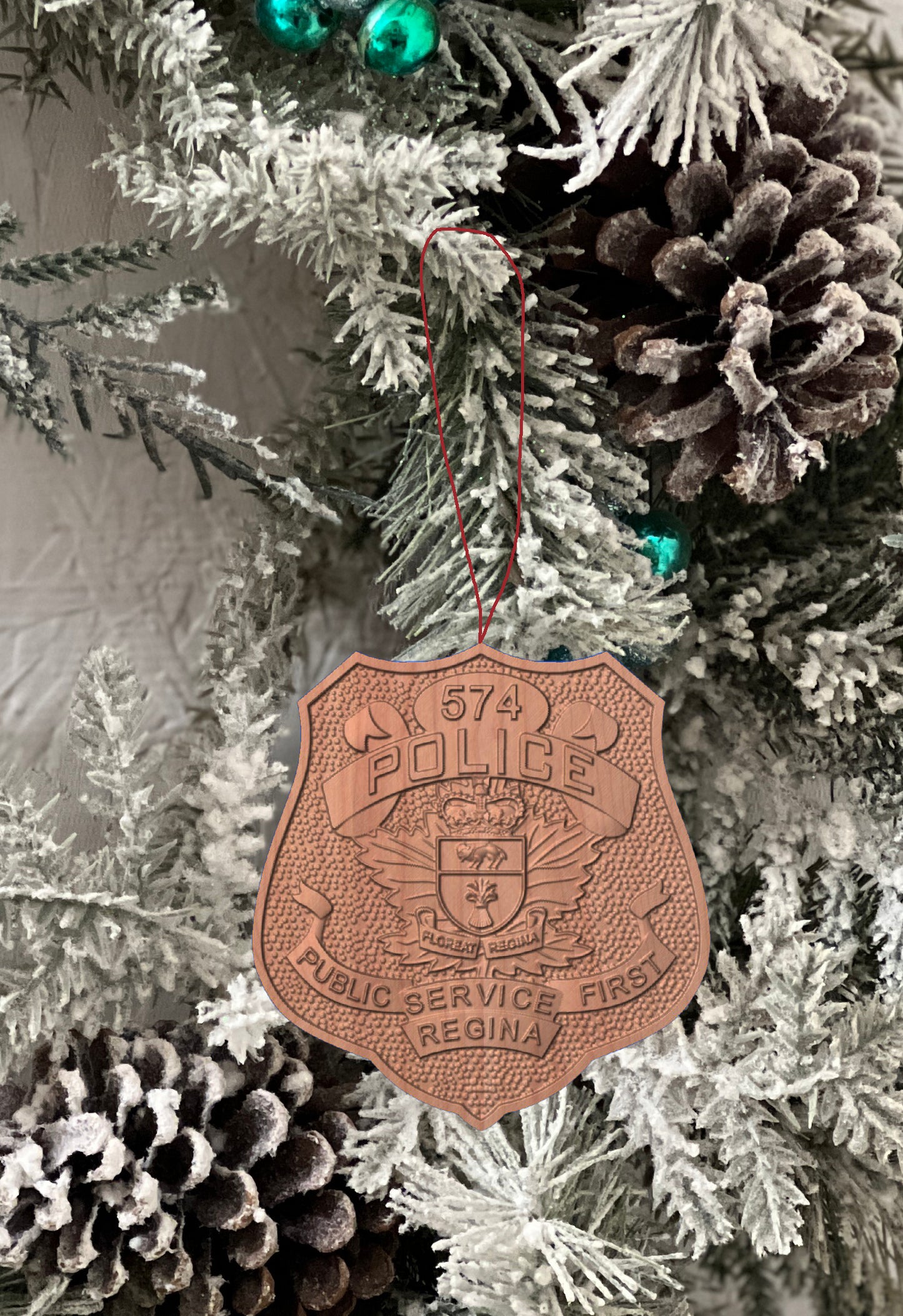 Regina Police Christmas Ornament