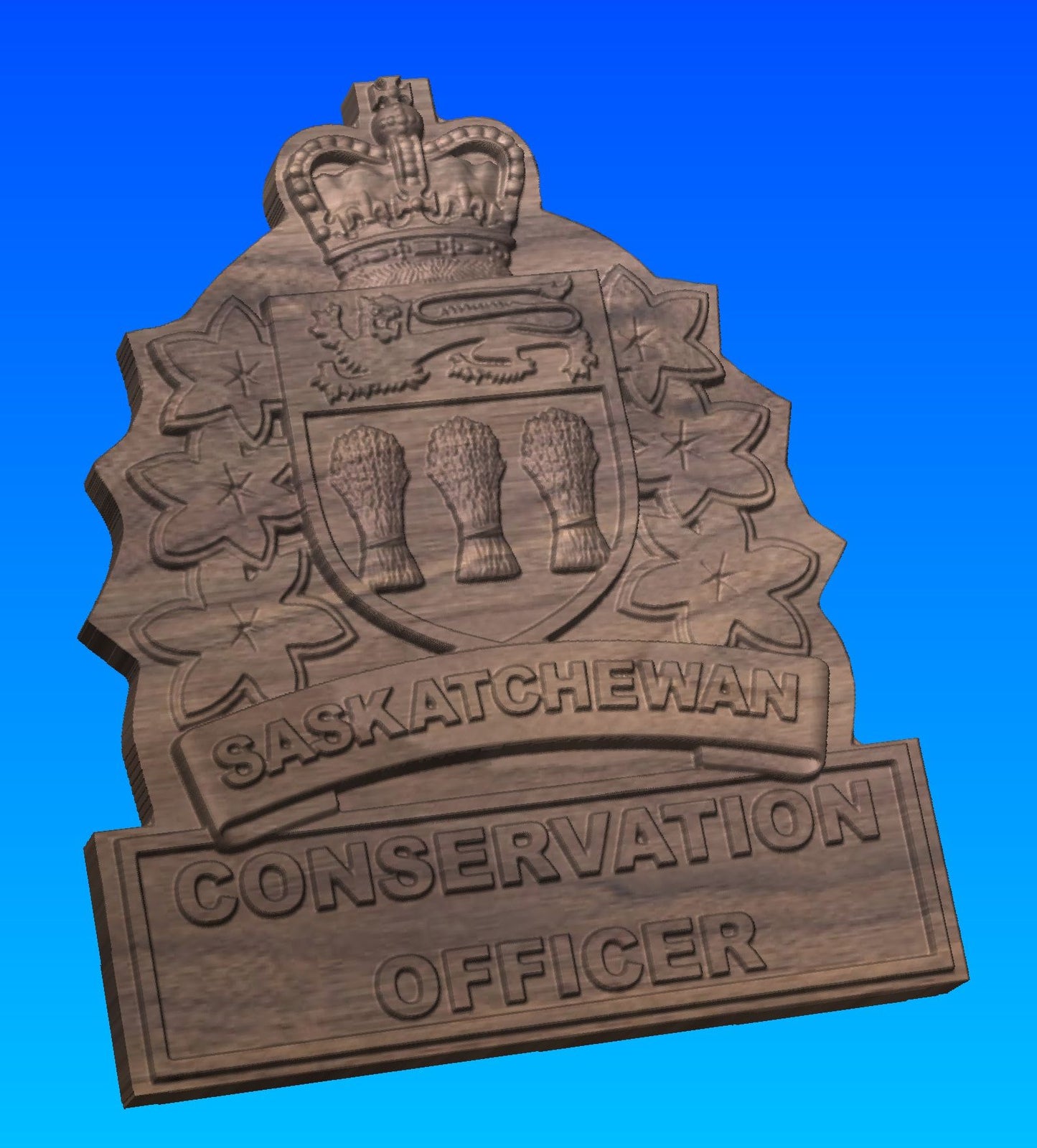Saskatchewan Conservation Officer Crest