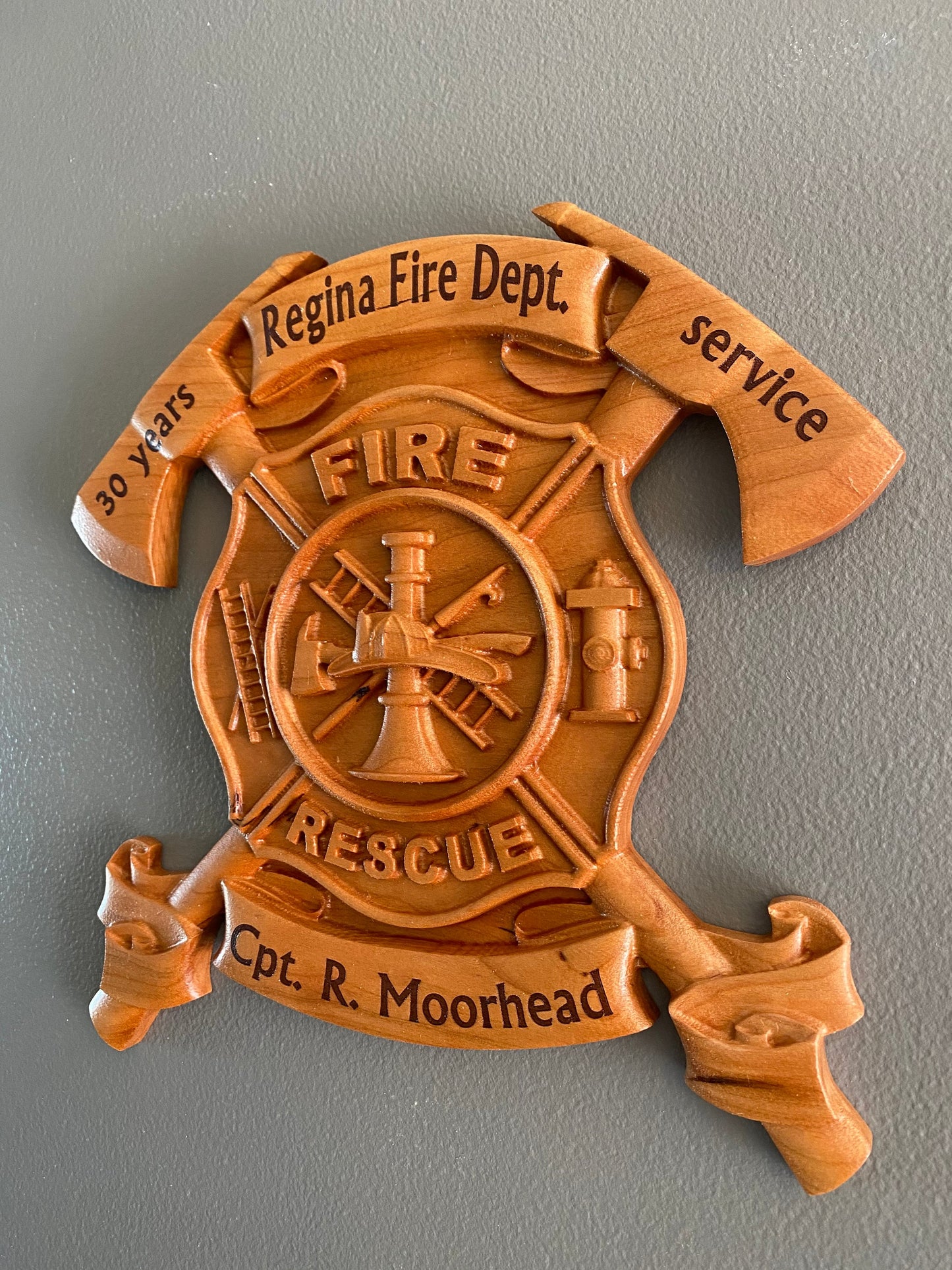 Firefighter Plaque