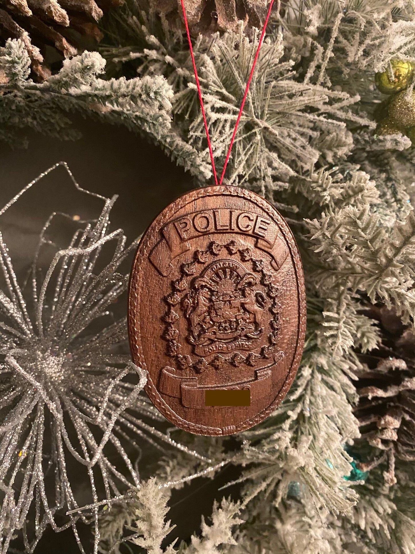 Calgary Police Christmas Ornament
