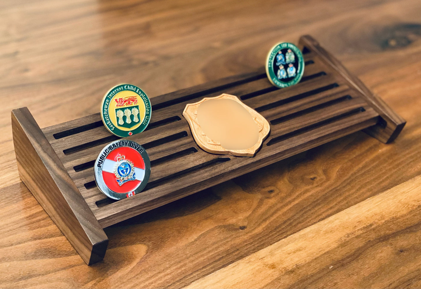 First Responder Desktop Coin Display