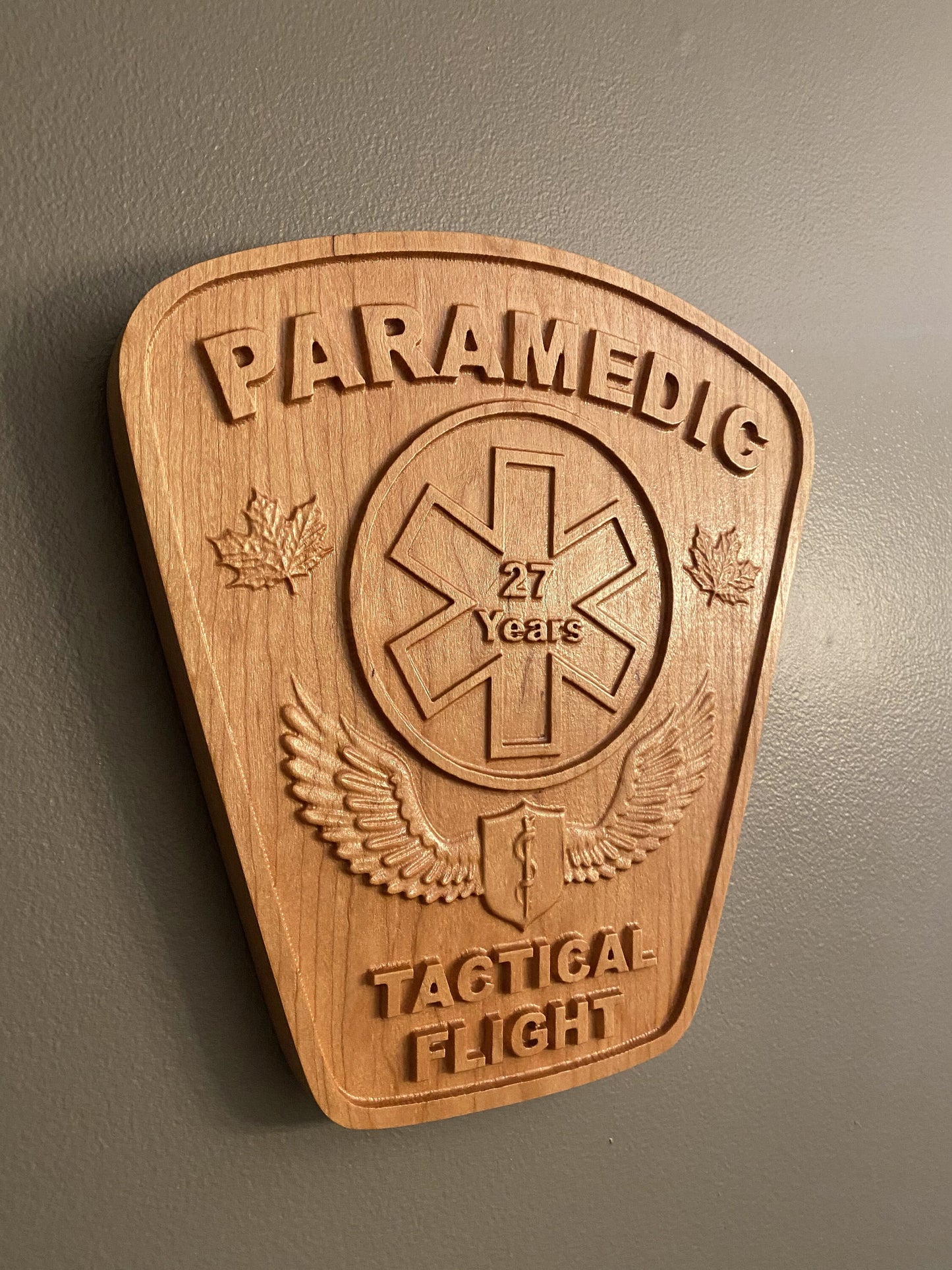 Paramedic Plaque