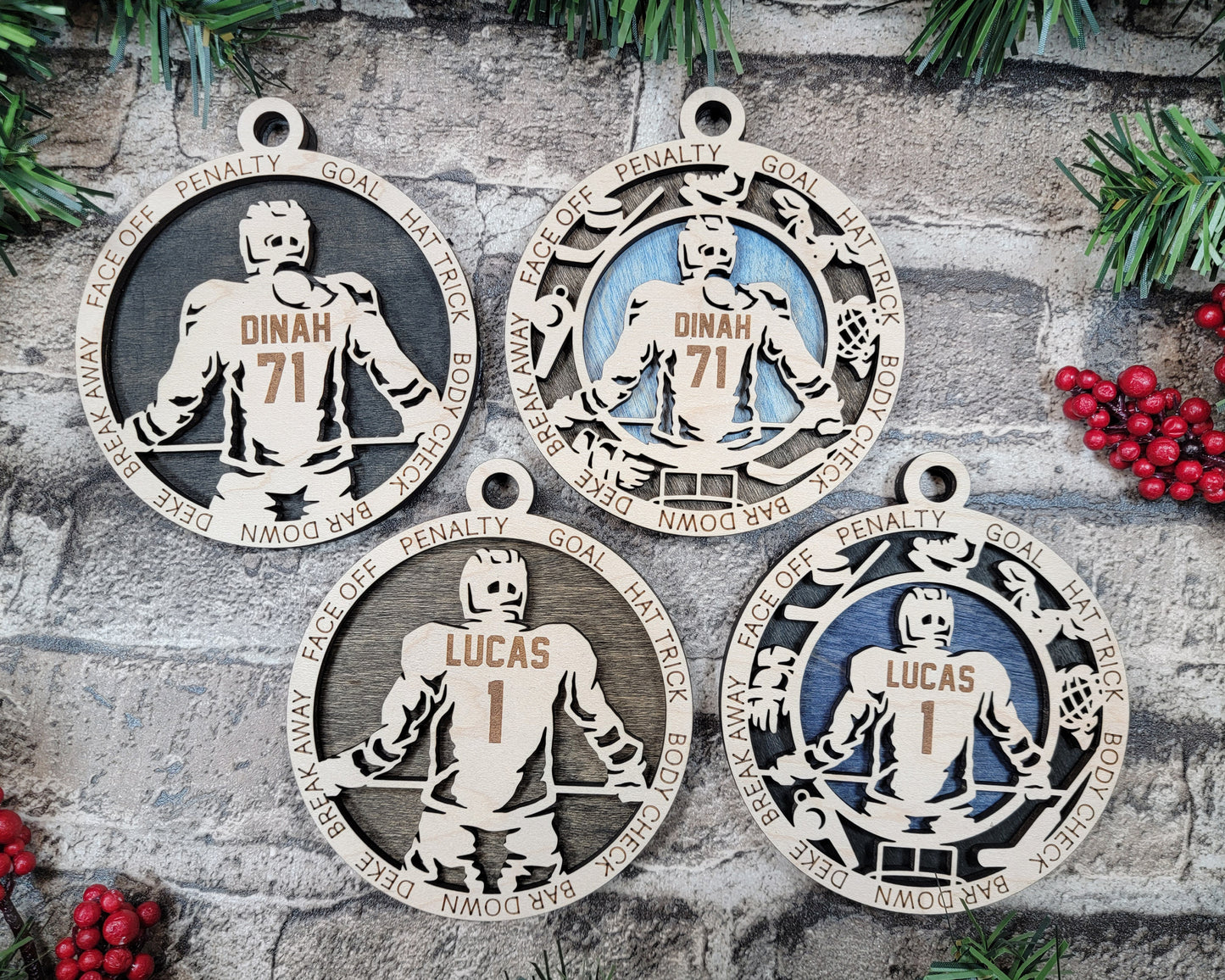 Hockey Ornaments