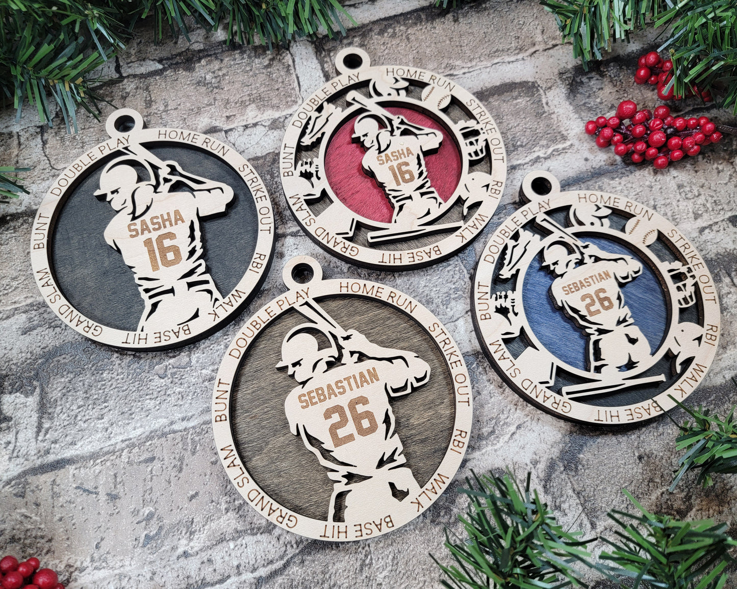 Baseball Ornaments