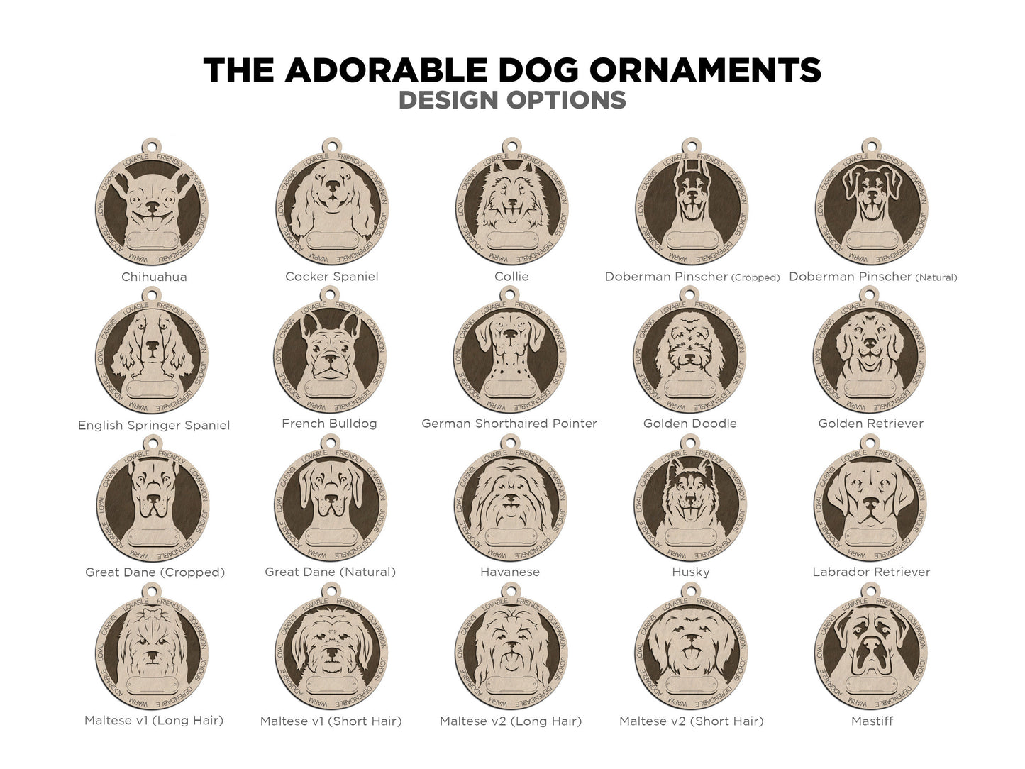 Dog Ornaments