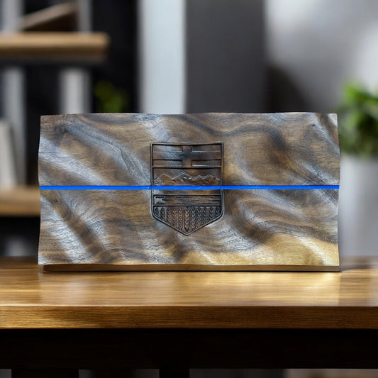 Alberta Blue Line Flag