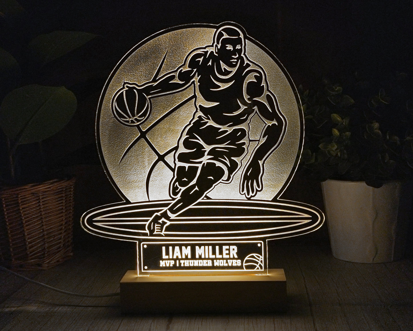 Basketball LED Stand-Up