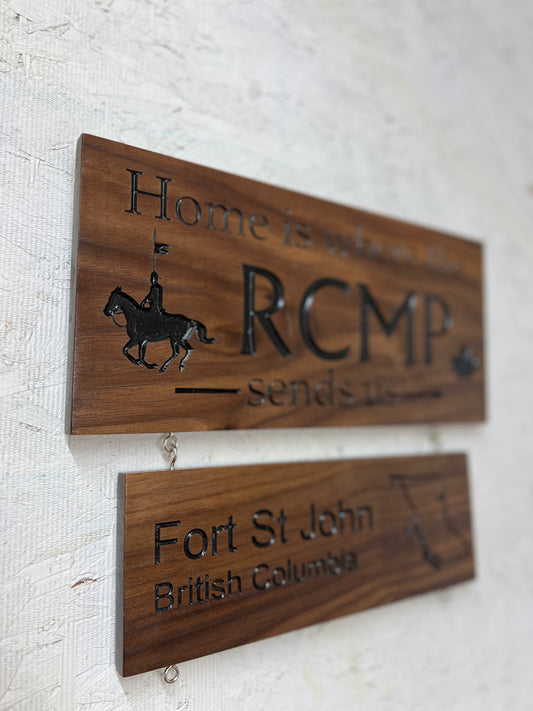 Home is Where the RCMP sends us