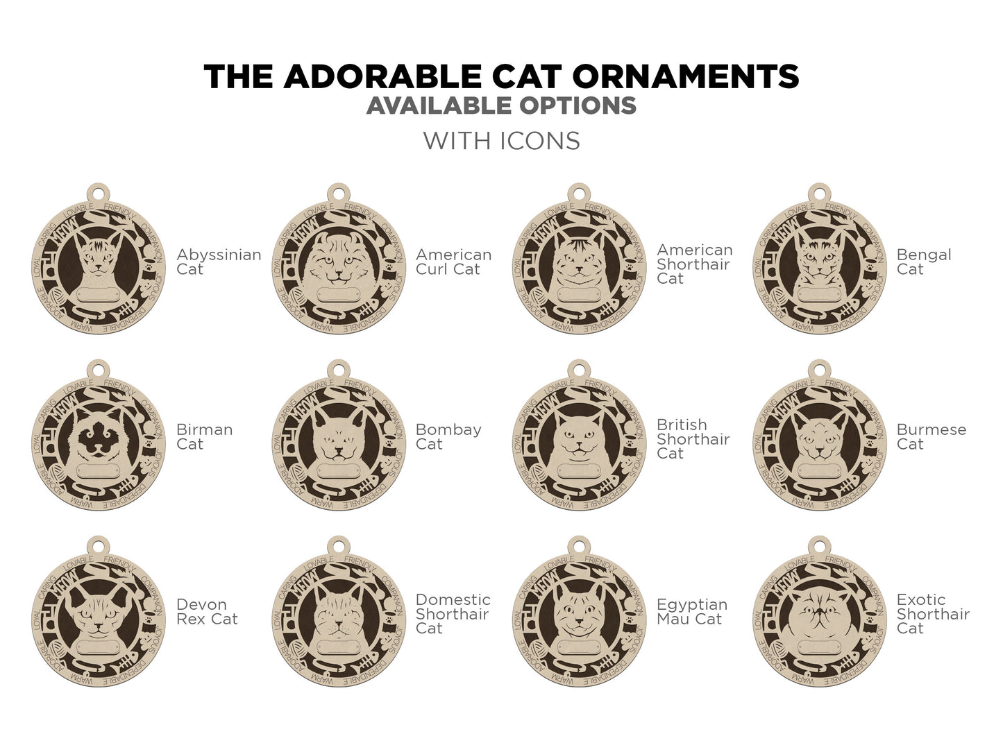 Cat Ornaments