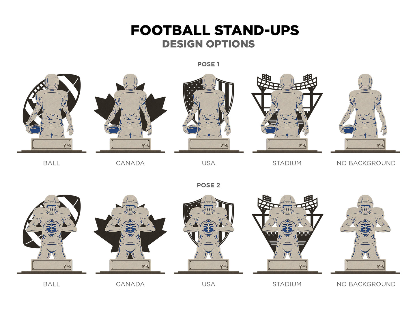 Football LED Stand-Up