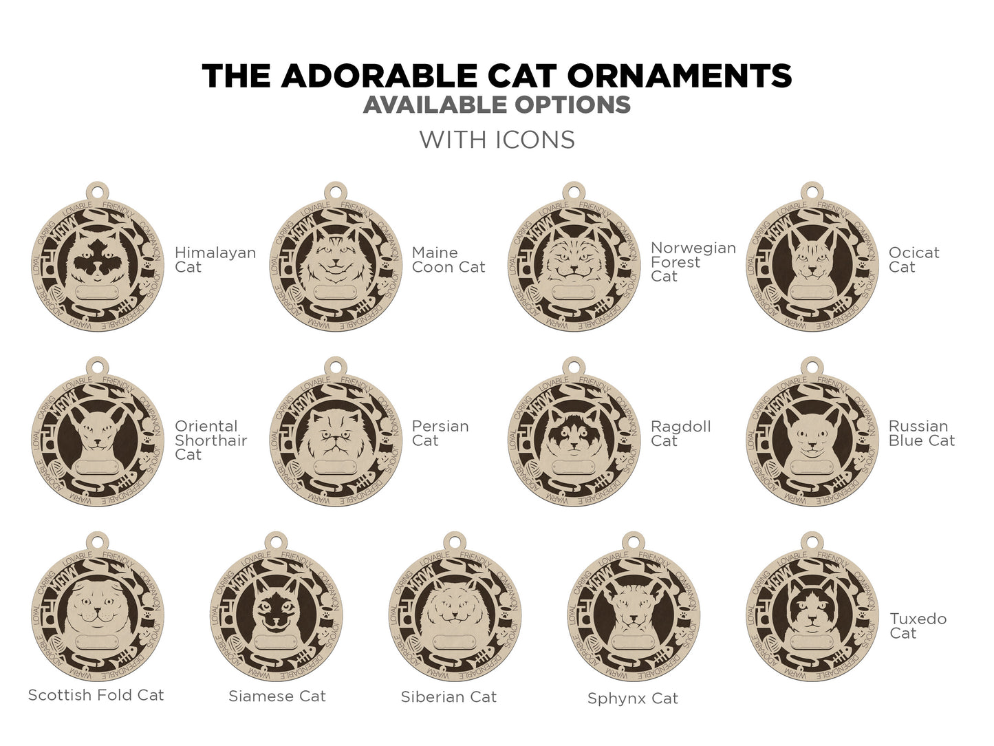 Cat Ornaments