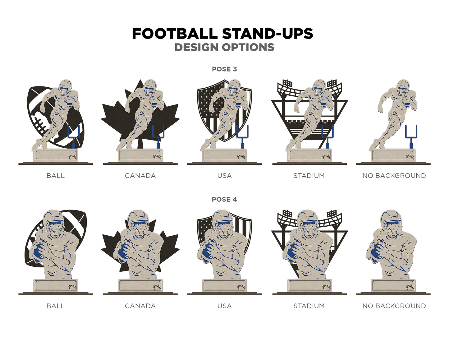 Football LED Stand-Up