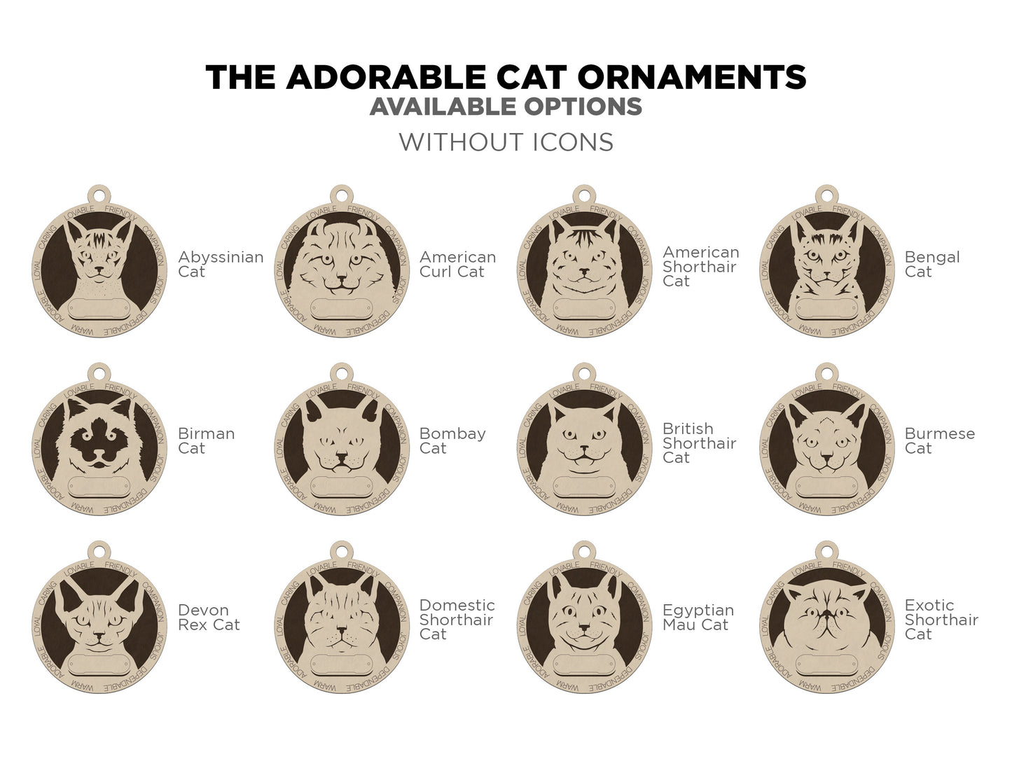 Cat Ornaments