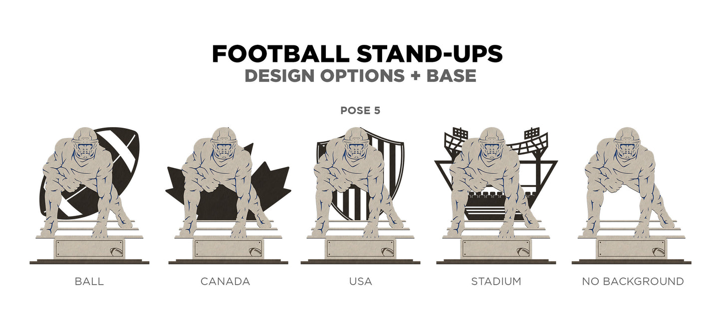 Football LED Stand-Up