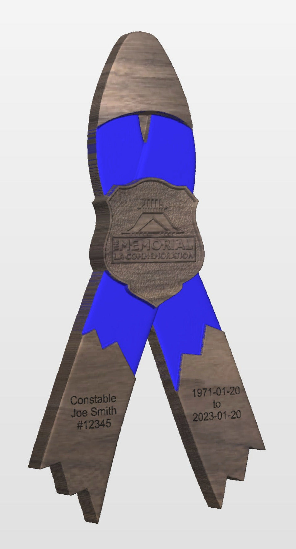 Memorial Ribbon Society - Wall Plaque