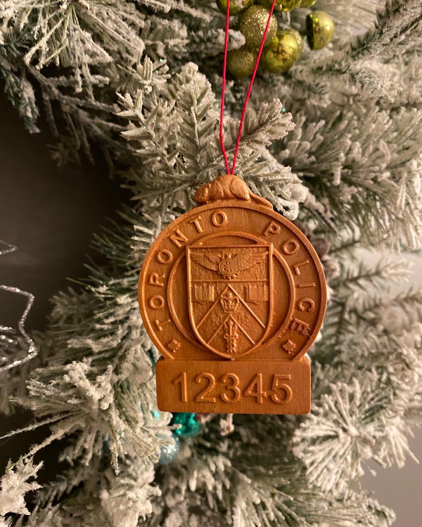 Toronto Police Christmas Ornament