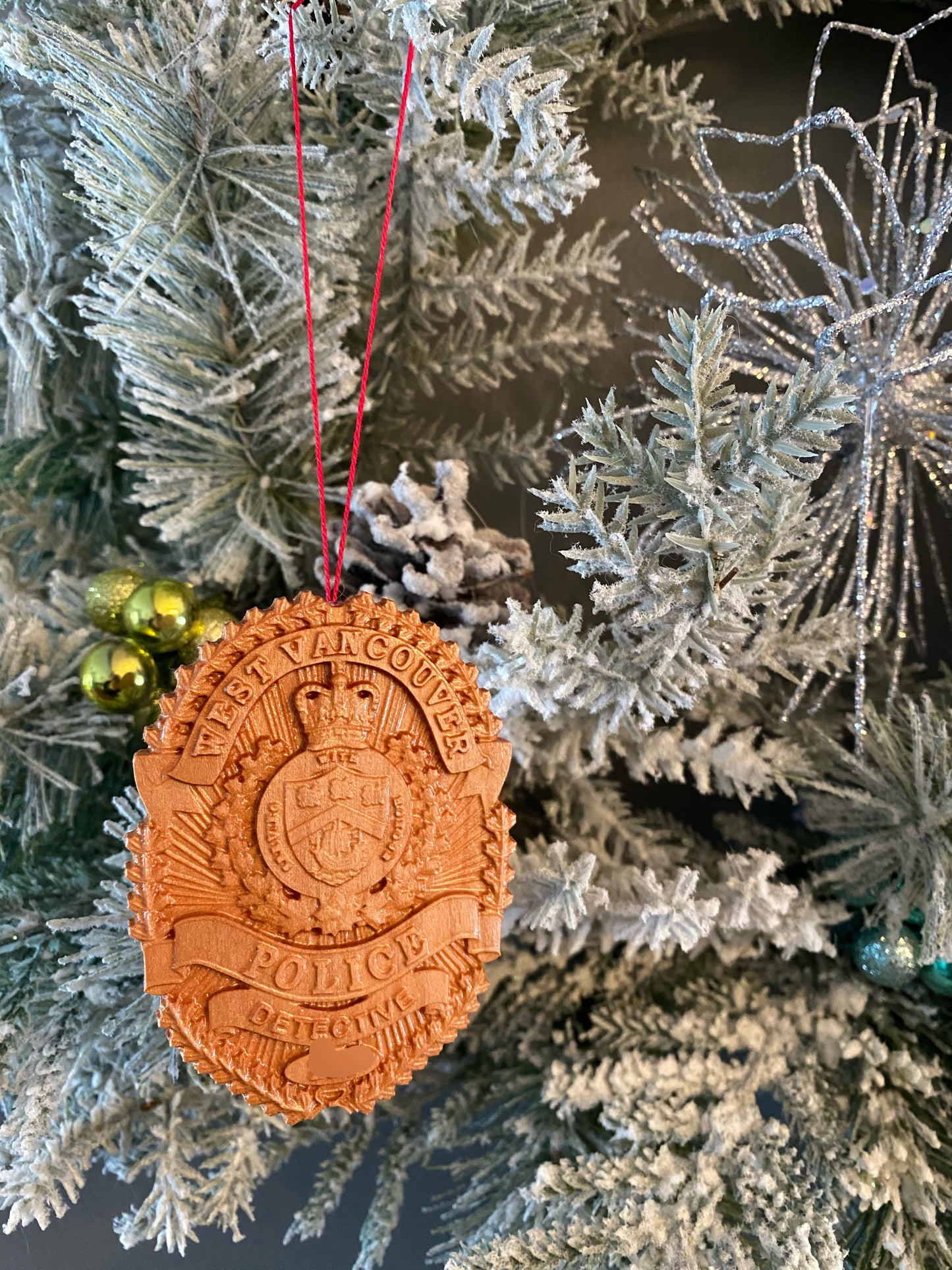 West Vancouver Police Christmas Ornament